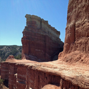 View of the rim