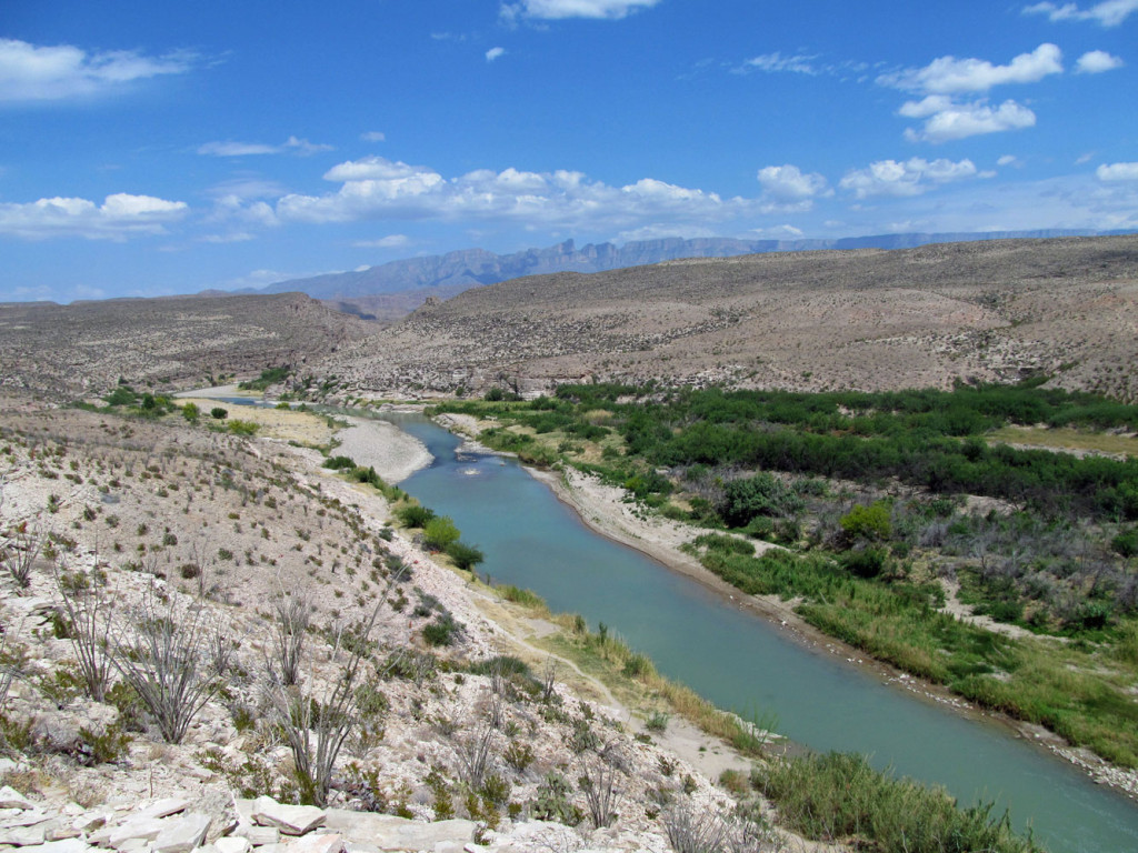 View of Rio Grande from the Hot Springs Trail