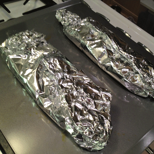 These packets are wrapped and ready to cook