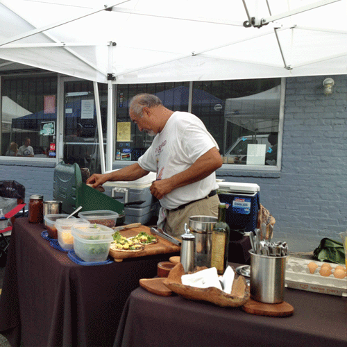 Farmer's Market Camp Stove Cafe