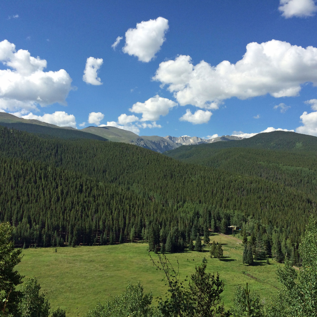 The view on the way from Idaho Springs to Mount Evans isn't too shabby!