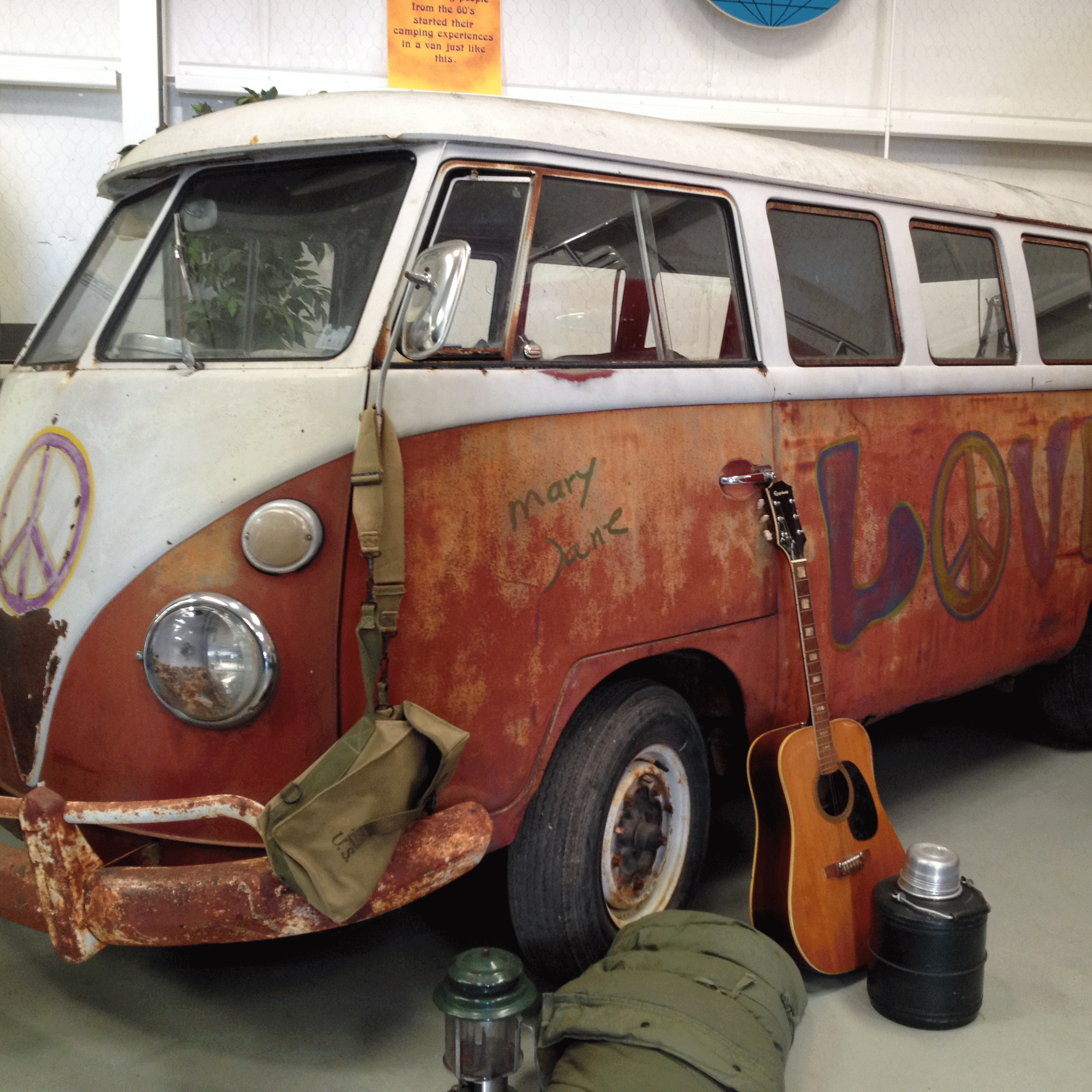 1967 VW Van screams love and peace — and camping joy