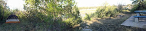 Our campsite Our campsite