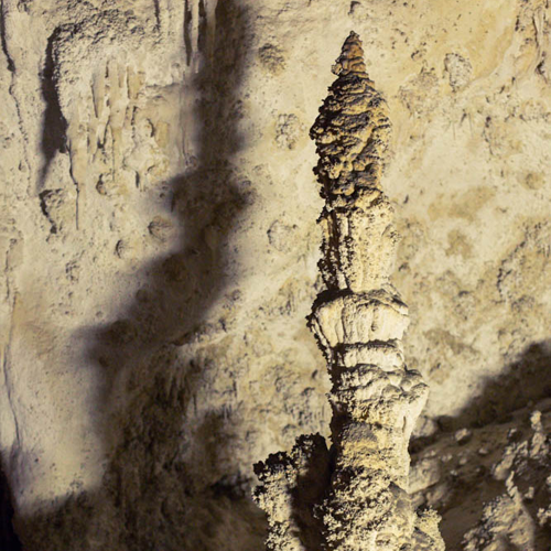 Stunning stalagmite formation