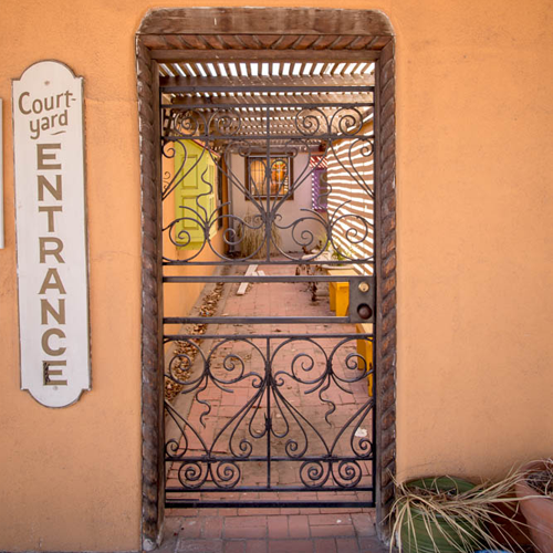 Gated courtyards give Old Town a mysterious feel