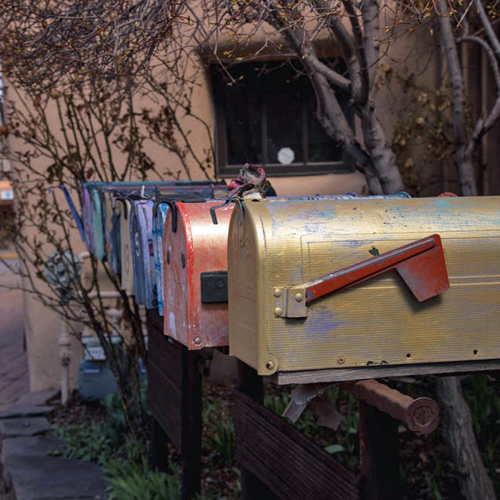 Mailboxes on Gypsy Alley