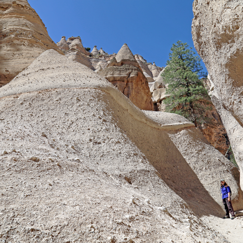 If you wanna feel tiny, go hike in a tall slot canyon