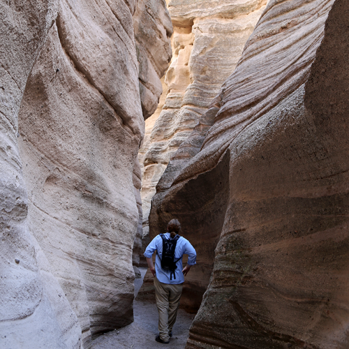 Delving deeper into the slot canyon