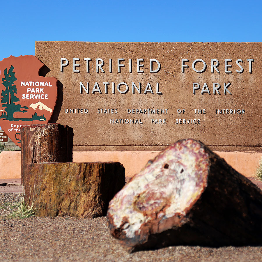 Petrified Forest National Park Entrance